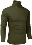 👕 men's lightweight turtleneck pullover sleeve tee for t-shirts & tanks logo