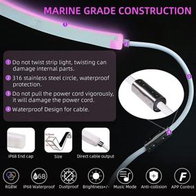 img 1 attached to Waterproof Underwater Lighting Interior Accessories