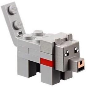 img 4 attached to 🐾 LEGO Minecraft Minifigure Minifig Animal: Collectible Figurines for Minecraft Enthusiasts