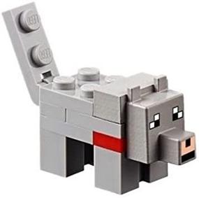 img 2 attached to 🐾 LEGO Minecraft Minifigure Minifig Animal: Collectible Figurines for Minecraft Enthusiasts