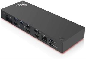 img 3 attached to 💻 Lenovo ThinkPad Thunderbolt 3 Workstation USB Dock with 230w and 65w AC: Power Cords Included (MFG P/N; 40AN0230US)