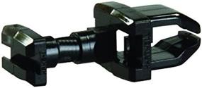 img 1 attached to JR Products 00245 Vent 🔒 Latch - Black, for Thick Walls