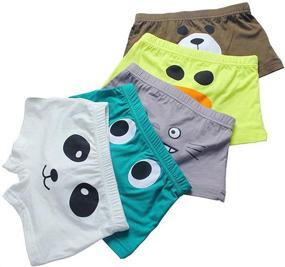img 4 attached to FORUSKY Breathable Cartoon Toddler Boys' Underwear for Improved Comfort and Style