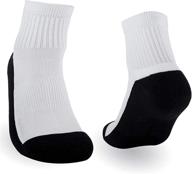 🧦 premium silky socks: athletic ankle socks with sublimation print ready - 12 pack логотип