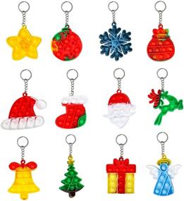 img 4 attached to 🎄 Anxiety Relief Christmas Keychain - OMGJS