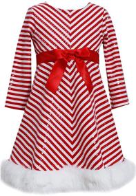 img 1 attached to Bonnie Jean Girls' Holiday Dresses: Festive Fashion for Every Celebration!