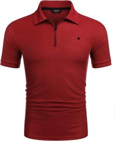 img 3 attached to 👕 COOFANDY Polyester Pocket Althletic T Shirt for Men: Superior Comfort and Style