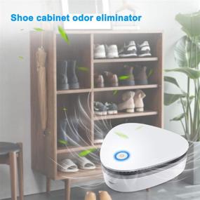 img 3 attached to 🌬️ Refrigerator Deodorizer: Compact Ozone Generator Air Purifier for Small Spaces – Rechargeable & Efficient Sterilizer for Refrigerators or Cars