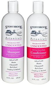 img 1 attached to 🌿 Unscented Shampoo and Conditioner Set: Stonybrook Botanicals Fragrance Free - Gentle and Nourishing Haircare