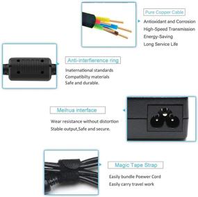 img 1 attached to 🔌 45W USB-C Laptop Charger for Lenovo Chromebook 100e 300e 500e c330 s340 c340 ThinkPad T480 T490 T580 T580S T590 X280 E480 E495 E580 E595 P52S X1 Carbon Yoga C740 C940 720 730 910 920 13 ADLX65YDC2A - Efficient Charging Solution