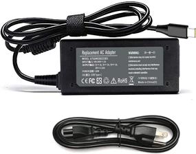 img 4 attached to 🔌 45W USB-C Laptop Charger for Lenovo Chromebook 100e 300e 500e c330 s340 c340 ThinkPad T480 T490 T580 T580S T590 X280 E480 E495 E580 E595 P52S X1 Carbon Yoga C740 C940 720 730 910 920 13 ADLX65YDC2A - Efficient Charging Solution