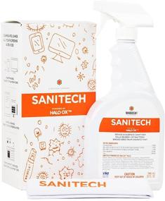 img 4 attached to 📱 SANITECH (a WHOOSH! Company) Screen Cleaner, Electronic Device Disinfectant & Surface Sanitizer, EPA Approved, Kills 99.99% of Harmful Bacteria & Viruses, (32 Oz W/Cloth)