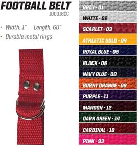 img 1 attached to 🏈 Adams USA Web Football Belt: Premium Quality and Durability for Optimal Performance