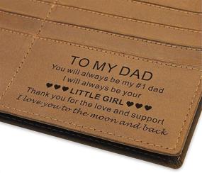 img 3 attached to 🏻 Engraved Personalized Boyfriend Wallet - Custom Anniversary Gift