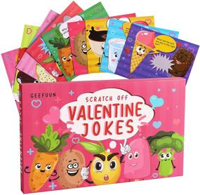 img 4 attached to 40 Sets of Fun Valentine's Day Cards - 40 Scratch Off Jokes Cards + 40 Envelopes for Kids School Classroom Exchange, Gift, Love Party, Cutouts, Favors, and Supplies