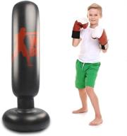 inflatable punching standing exercise training logo