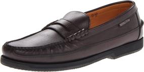 img 4 attached to Classic Charm: Mephisto Penny Loafer Black Leather Men's Shoes – Timeless Loafers & Slip-Ons for Sophisticated Style