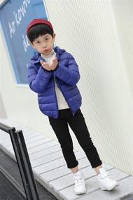 img 1 attached to 🧥 VJJ AIDEAR Winter Coats: Warm, Cute Hoods, Light Puffer Jacket Outwear for Baby Boys and Girls