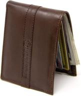 👝 comfy logical leather bifold wallet logo
