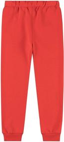 img 3 attached to 👖 Детские спортивные джоггеры ALAVIKING: стильные эластичные брюки для мальчиков или девочек от 3 до 12 лет