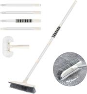 🧽 rmai floor scrub brush: versatile long handle scrubber for shower, bathroom, tile, kitchen, and more! logo