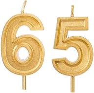 birthday candles number topper decorations logo