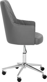 img 2 attached to Sunpan Modern Chase Office Chair - Sleek Graphite Design for a Contemporary Work Space