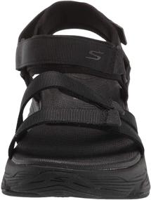 img 3 attached to 👡 Skechers Women's Cushioning Quarter Sandal Shoes for Women