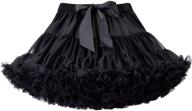 🎀 adorable baby girls tutu skirt: perfect for princess parties and birthdays (9m-8t) logo