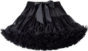 img 4 attached to 🎀 Adorable Baby Girls Tutu Skirt: Perfect for Princess Parties and Birthdays (9M-8T)