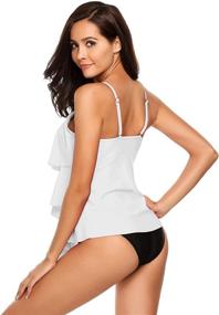 img 1 attached to 👙 UNibelle Control Tankini Swimsuits: Stylish Women's Clothing for Flattering Beach Looks