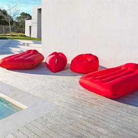 img 2 attached to 🪁 Lamzac The Original Inflatable Air Lounger by Fatboy - Includes Carry Bag