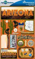 ✈️ arizona jet setters dimensional stickers by reminisce logo