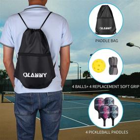 img 3 attached to OLANNY Lightweight Pickleball Replacement Drawstring