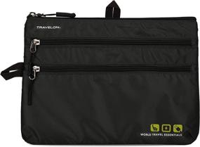 img 4 attached to Travelon Modern Black One Size Travel Accessories for Packing Organizers
