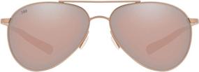 img 4 attached to Costa Del Mar Men's Piper Aviator Sunglasses: Stylish Protection for Your Eyes