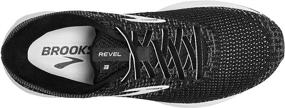 img 1 attached to Brooks Womens Revel White Black