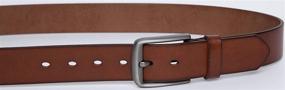 img 3 attached to Bullko Genuine Leather Classic 34 36Inch Men's Accessories