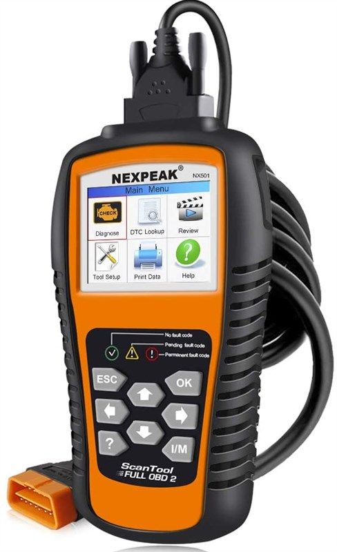 nexpeak obd2 scanner enhanced diagnostic 标志