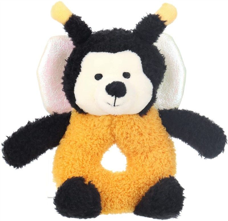 apricot lamb rattle stuffed newborn gifts for rattles 로고