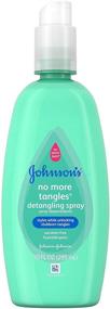 img 3 attached to 💆 Johnson's No More Tangles Spray Detangler (Pack of 2) - 10 Ounce, Tangle-Free Hair Care Solution