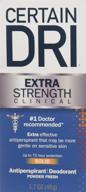 💦 certain dri antiperspirant solid - excessive perspiration control - 1.7 ounce, 2 pack logo