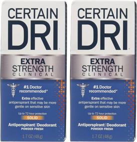 img 3 attached to 💦 Certain Dri Antiperspirant Solid - Excessive Perspiration Control - 1.7 Ounce, 2 Pack