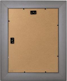 img 3 attached to 🖼️ SEO-Optimized 11x14 Black Photo Frame by Golden State Art with Burgundy & Gold Border Lines - 2-inch Wide, includes White Mat for 8x10 Pictures & Real Glass