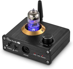 img 4 attached to 🔊 Powerful Mini Bluetooth 5.0 Tube Headphone Amplifier USB DAC - Enhancing Audio Quality with Stereo Audio Preamp APTX-LL