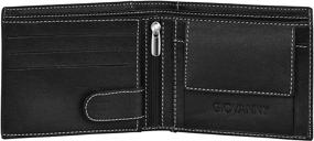 img 3 attached to Giovanny Genuine Leather Wallet, BLKBCKP01, Black