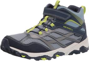 img 4 attached to 👟 Merrell Moab Wtprf Olive Black Boys' Outdoor Shoes: A Waterproof Must-Have!