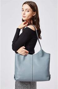 img 3 attached to 👜 Stylish BOSTANTEN Designer Shoulder Handbag - Top Handle Women's Handbags & Wallets and Hobo Bags Collection: Elevate Your Fashion Game!