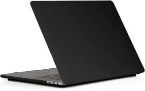 img 4 attached to 🖥️ RUBAN Case: Black Plastic Hard Shell Cover for MacBook Pro 13 inch 2020-2016 A2289 A2251 A2159 A1989 A1706 A1708, with/without Touch Bar