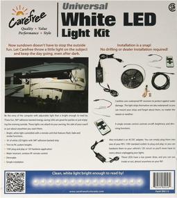 img 2 attached to 🏕️ Universal White RV Awning LED Light Kit - Carefree SR0113, with White LED Lights, 1 Pack